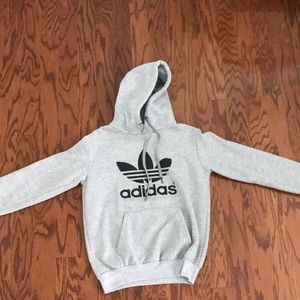 Grey adidas sweatshirt